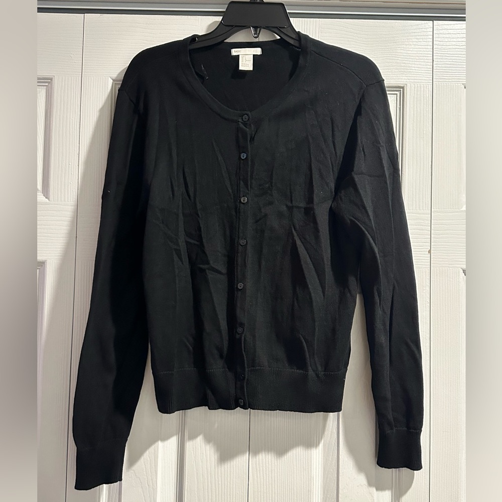 H&M black cardigan/sweater